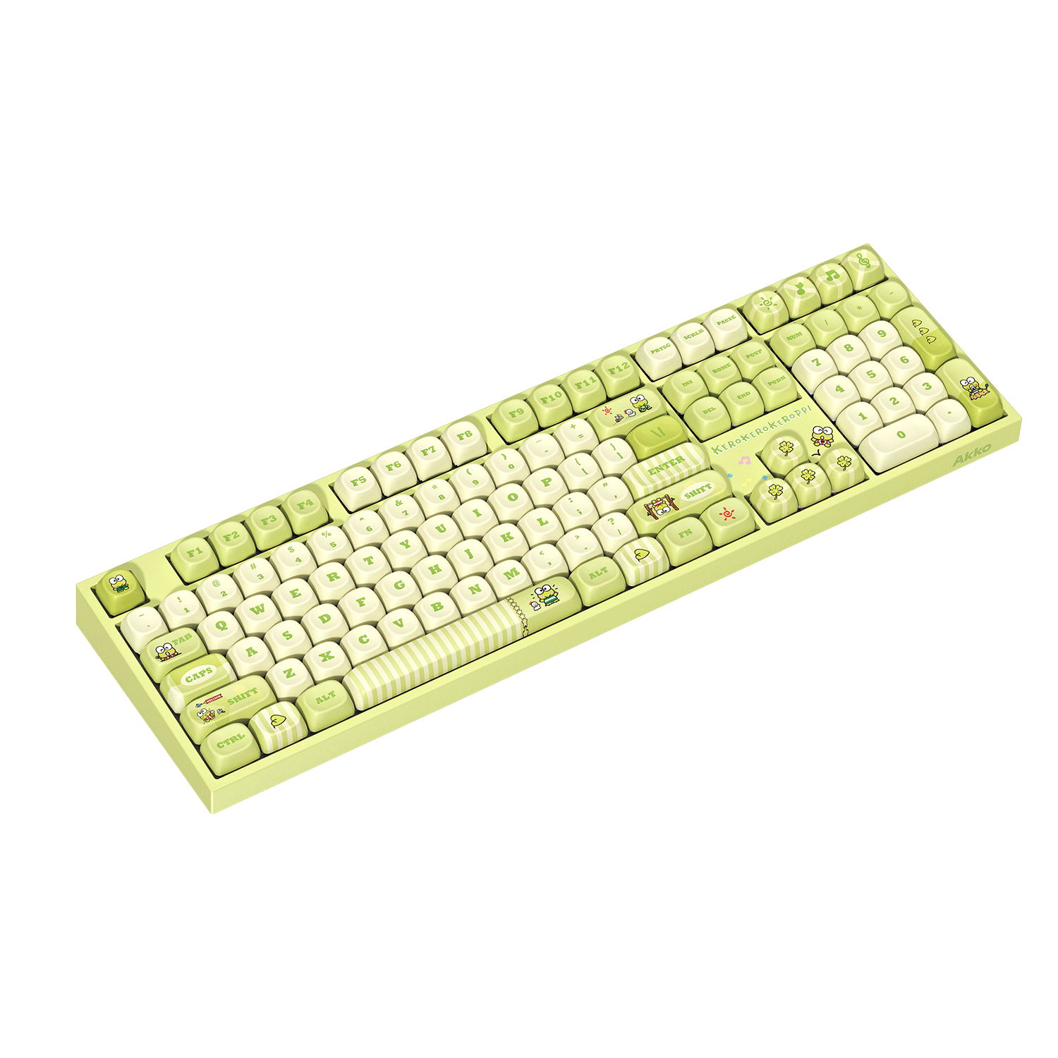 Akko KeroKero Keroppi 5108 V5 Mechanical Keyboard Left Side
