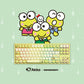 Akko KeroKero Keroppi 5087 V5 Keyboard with KeroKero Keroppi Background