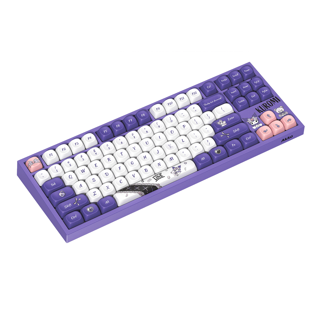 Akko Kuromi 5087 V5 Keyboard Left Side