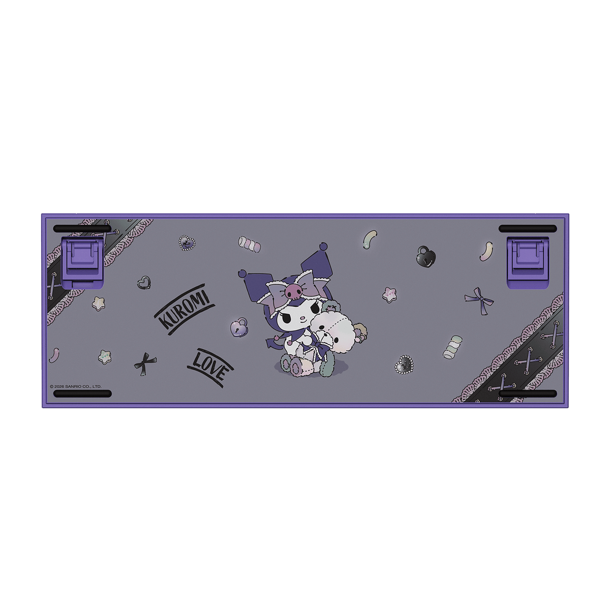 Akko Kuromi 5087 V5 Keyboard Back Details