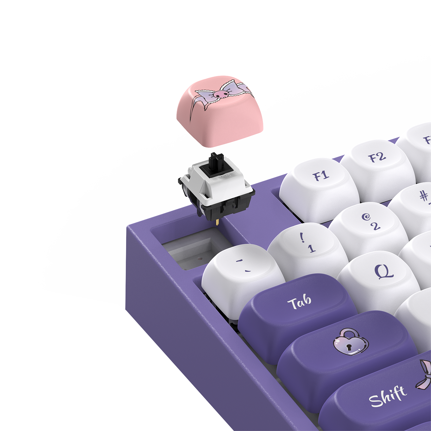 Akko Kuromi 5108 V5 Mechanical Keyboard Hot Swappable