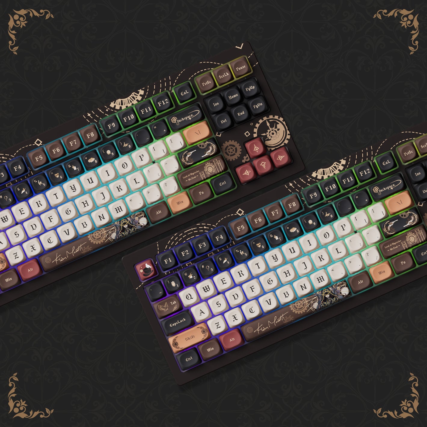 Lord of the Mysteries 5087B v2 Mechanical Keyboard RGB Effect