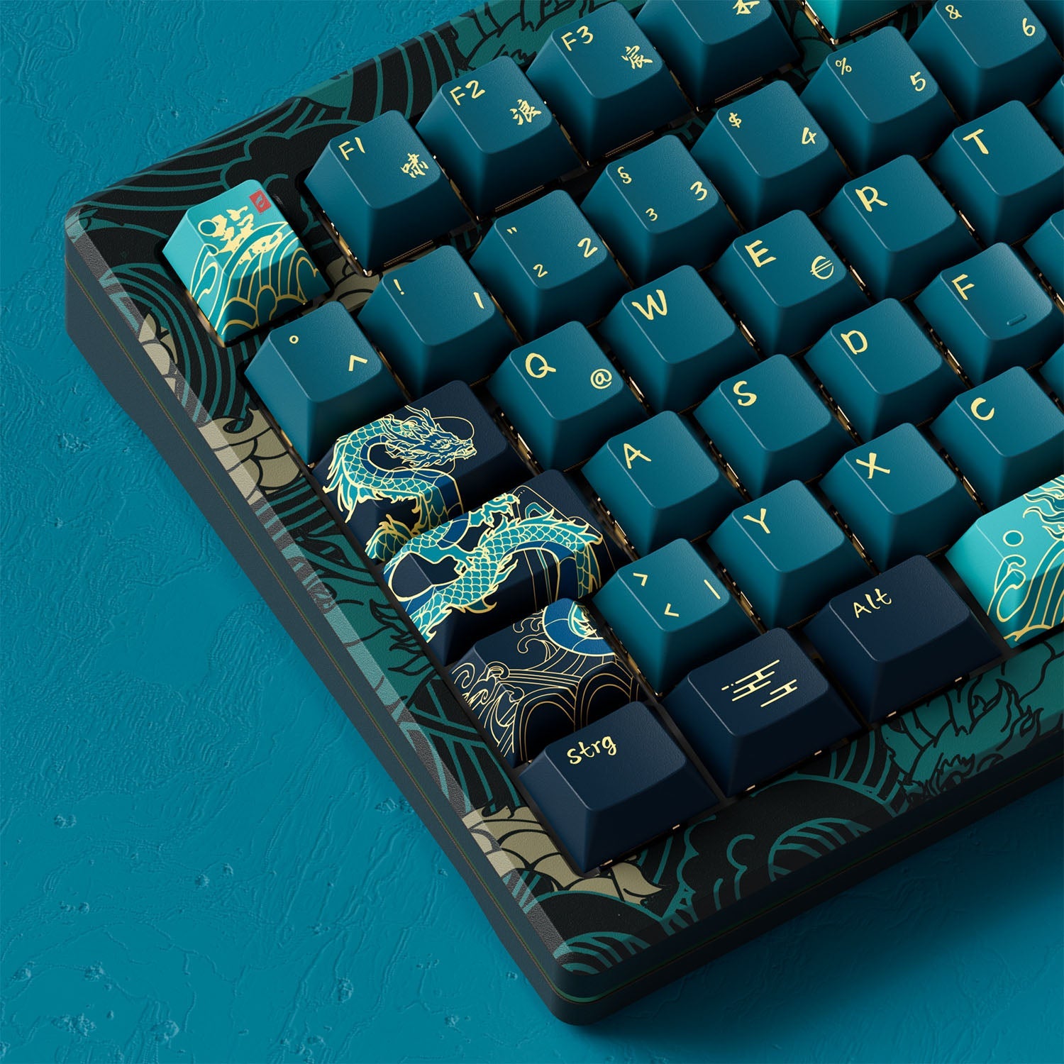 MOD 007 V3 HE Year of Dragon Hall Effect Keyboard Keycap Details