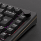 Akko MOD 007B Black Silver HE ISO Magnetic Keyboard Knob Details