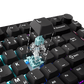 Akko MOD 007B Black Silver HE ISO Magnetic Keyboard Switch