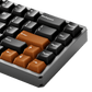 Akko MOD68 HE Magnetic Keyboard Misty Black Tea Right Detail