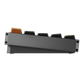 Akko MOD68 HE Magnetic Keyboard Misty Black Tea Side