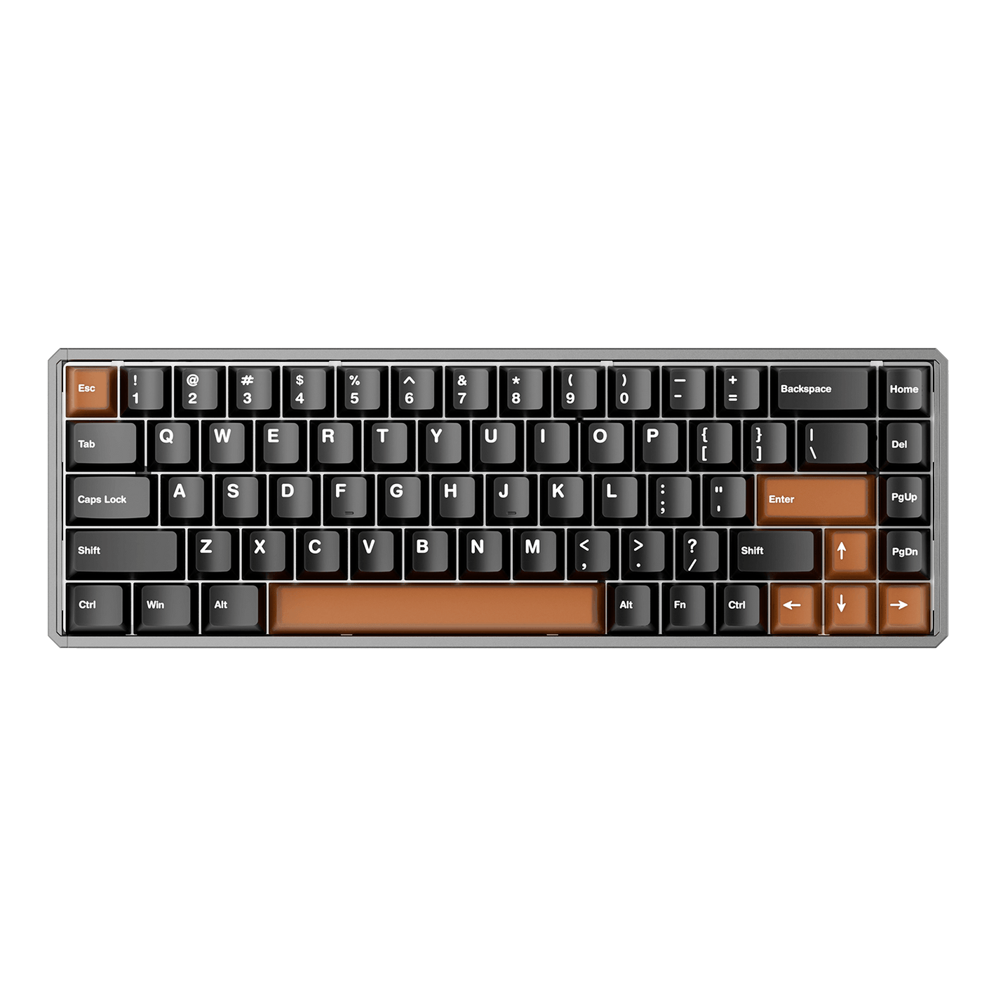 Akko MOD68 HE Magnetic Keyboard Black Tea