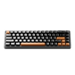 Akko MOD68 HE Magnetic Keyboard Black Tea Front View