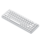 Akko MOD68 HE Magnetic Keyboard Misty White Right Side