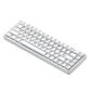 Akko MOD68 HE Magnetic Keyboard Misty White Right Side