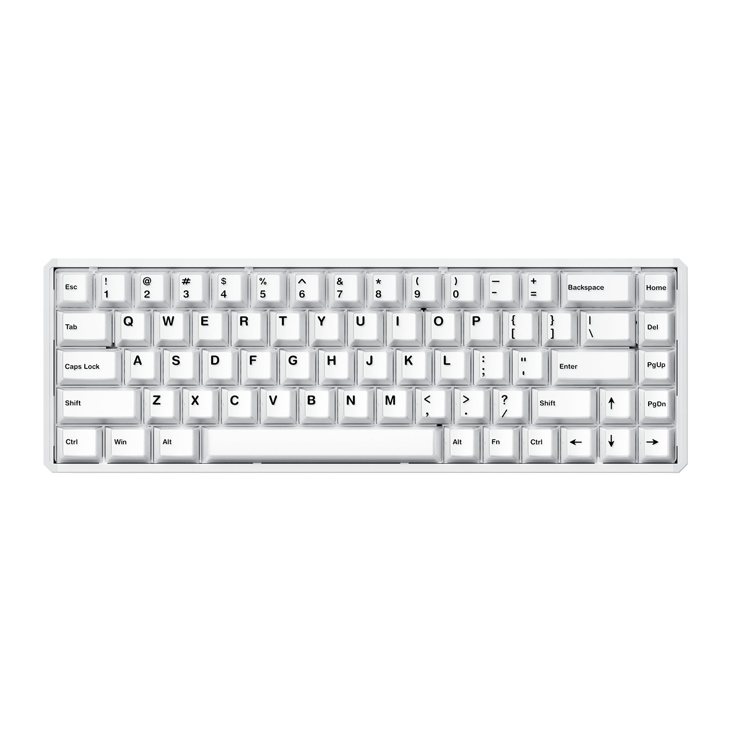 Akko MOD68 HE Magnetic Keyboard Misty White 