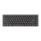 Akko MOD68 HE Magnetic Keyboard Black Trnsparent