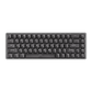Akko MOD68 HE Magnetic Keyboard Black Trnsparent