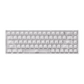 Akko MOD68 HE Magnetic Keyboard White Transparent