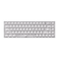 Akko MOD68 HE Magnetic Keyboard White Transparent