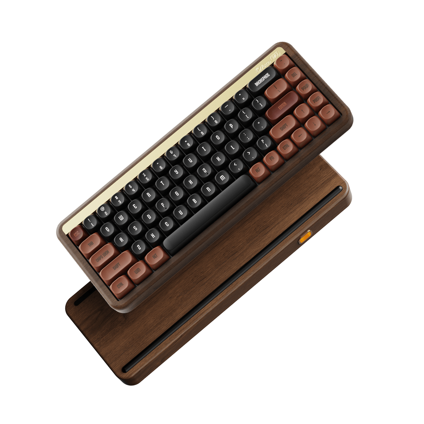 akko autumn holz tastatur