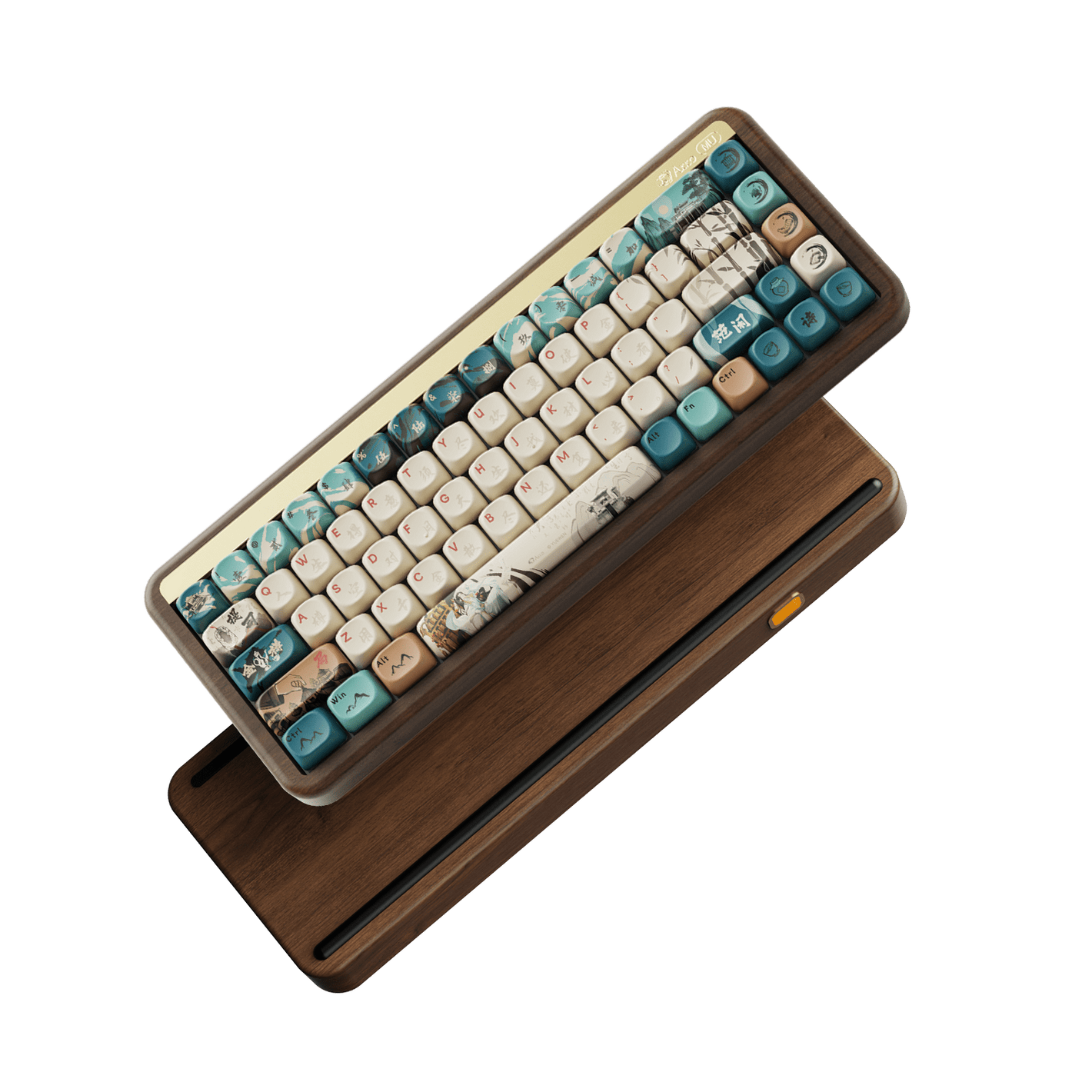 akko joy of life holz tastatur