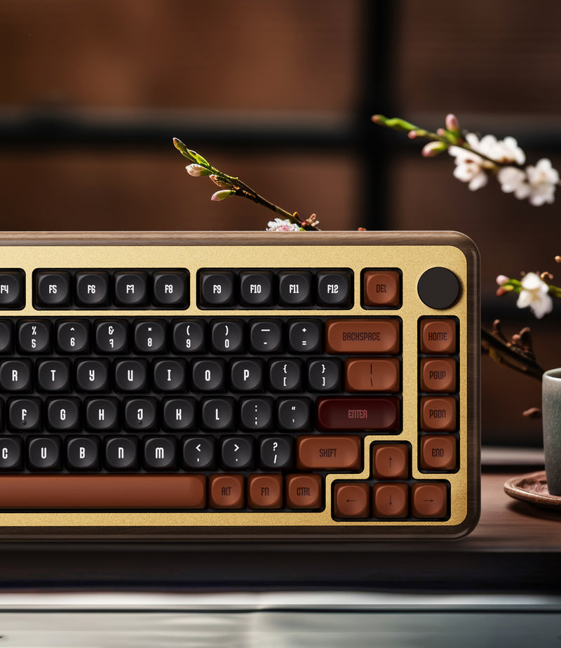 Akko MU02 Autumn Wooden Keyboard 