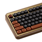 Akko MU02 Wooden Keyboard Left Details
