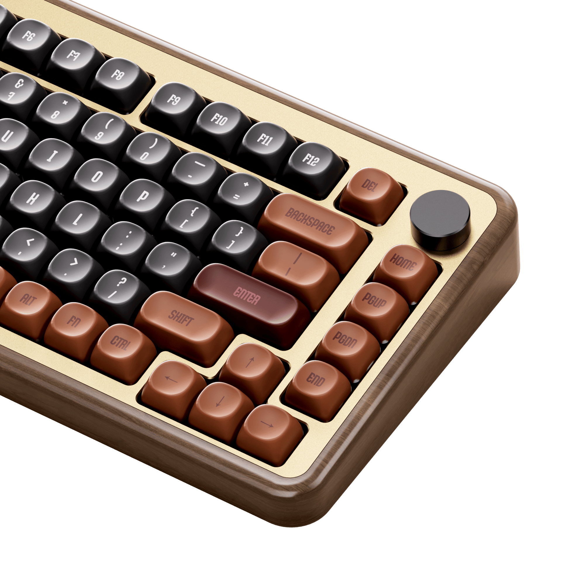 Akko MU02 Wooden Keyboard Right etails