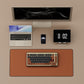 Akko MU02 Wooden Keyboard on the Working Desk
