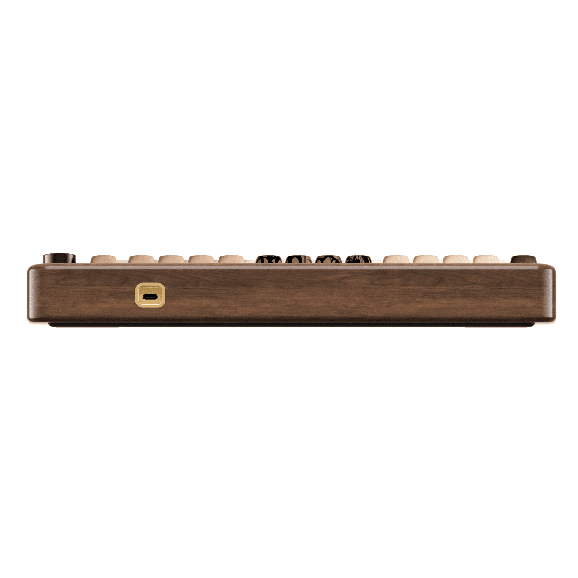MU02 Wooden Keyboard Mountain Seclusion usb