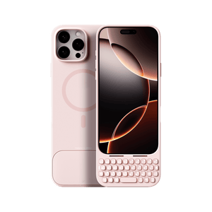 Akko MetaKey Keyboard Case for iPhone 16 Pink