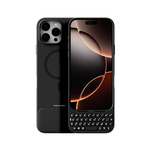 Akko MetaKey Keyboard Case for iPhone 16 Space Black