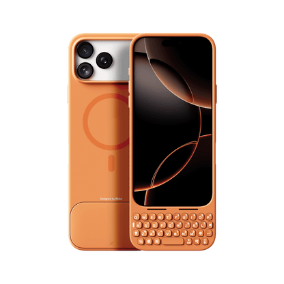 Akko MetaKey Keyboard Case for iPhone 17 Casmic Orange