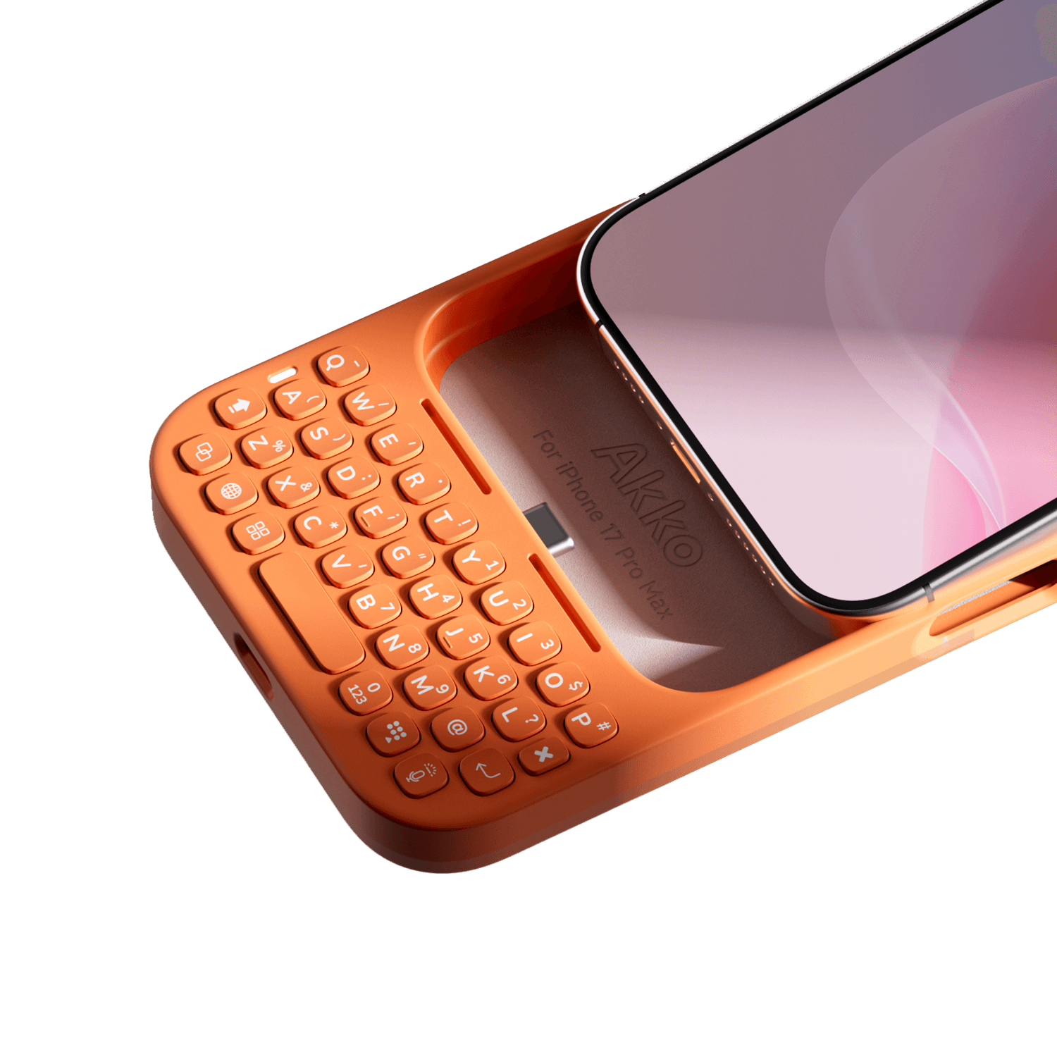 Akko MetaKey Keyboard Case for iPhone Plug Play