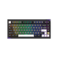 Akko Mineral 01 VIA Custom Mechanical Keyboard Black Silver