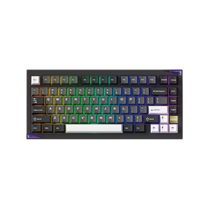 Akko Mineral 01 VIA Custom Mechanical Keyboard Black Silver