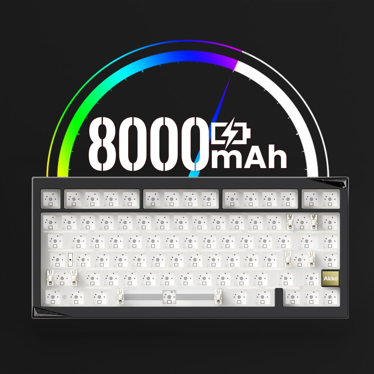 Akko Mineral 01 VIA DIY KIT 8000mAh Battery