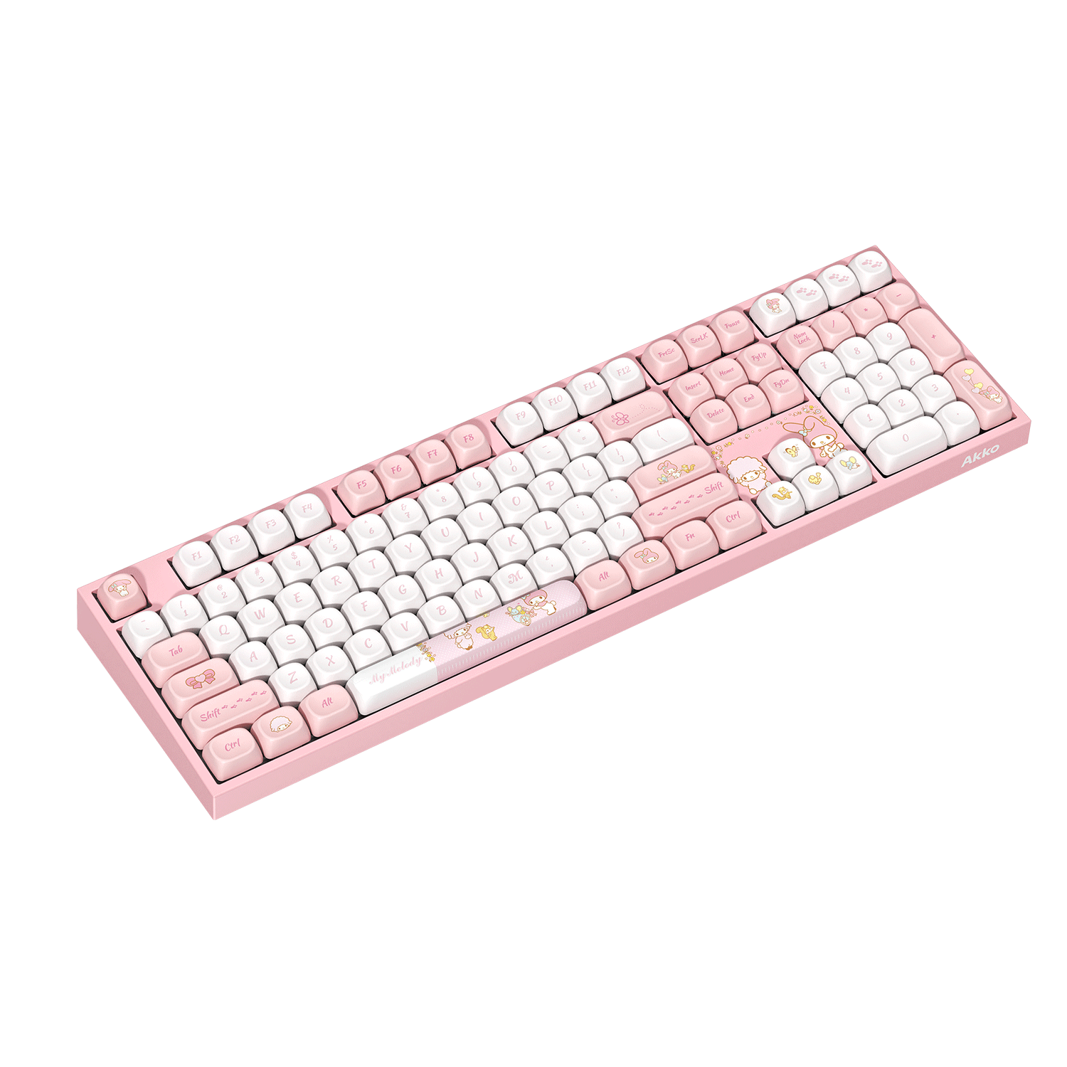 Akko My Melody 5108 V5 Mechanical Keyboard Ledt Side