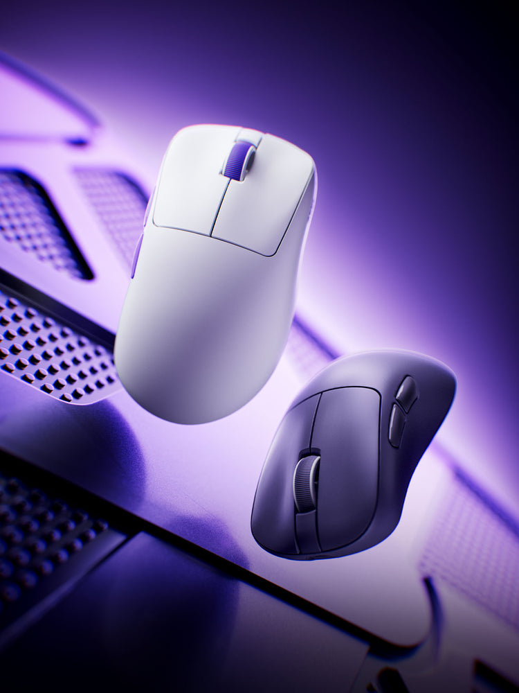 Akko Nest Gaming Mouse Black White