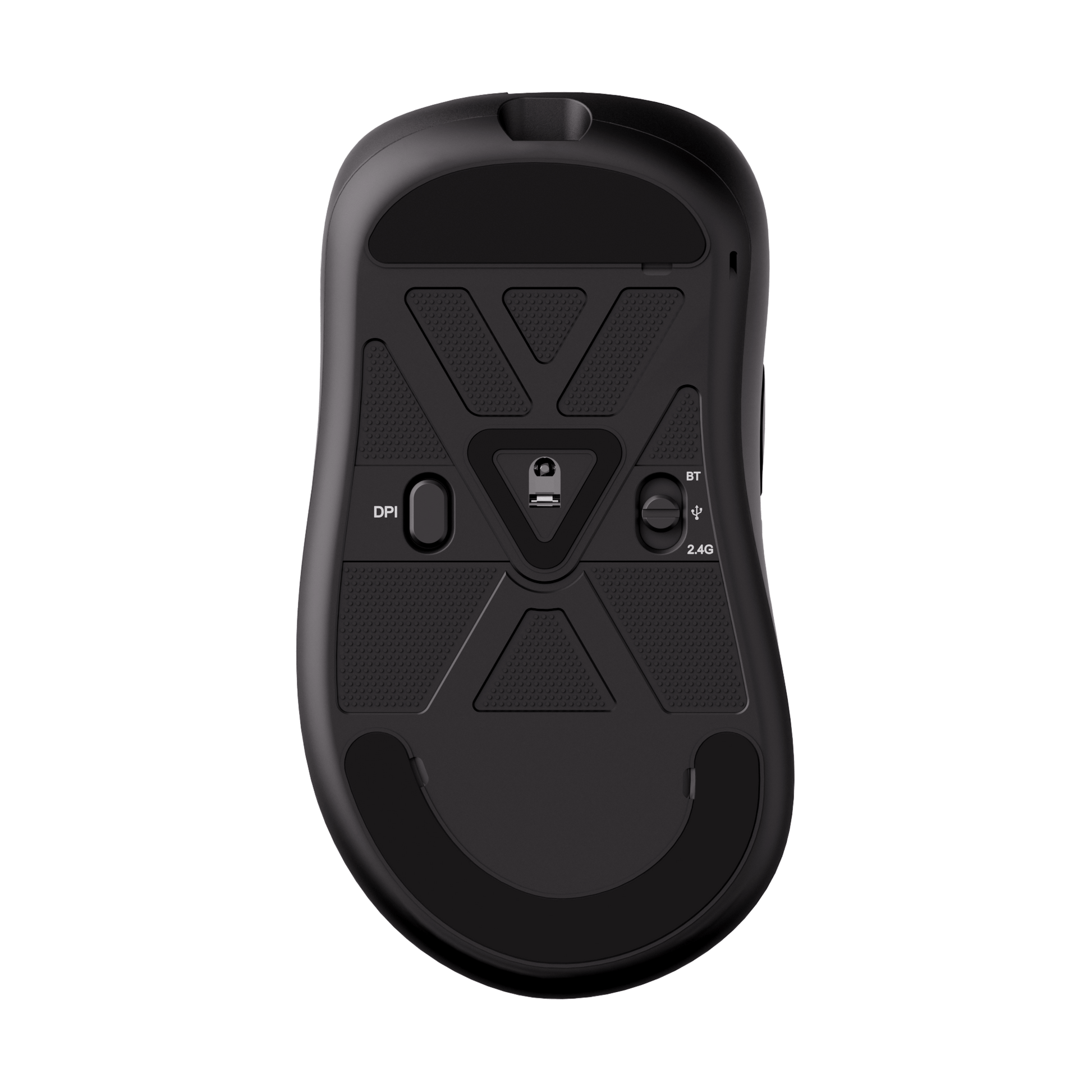 Akko Nest Gaming Mouse Black Back Details