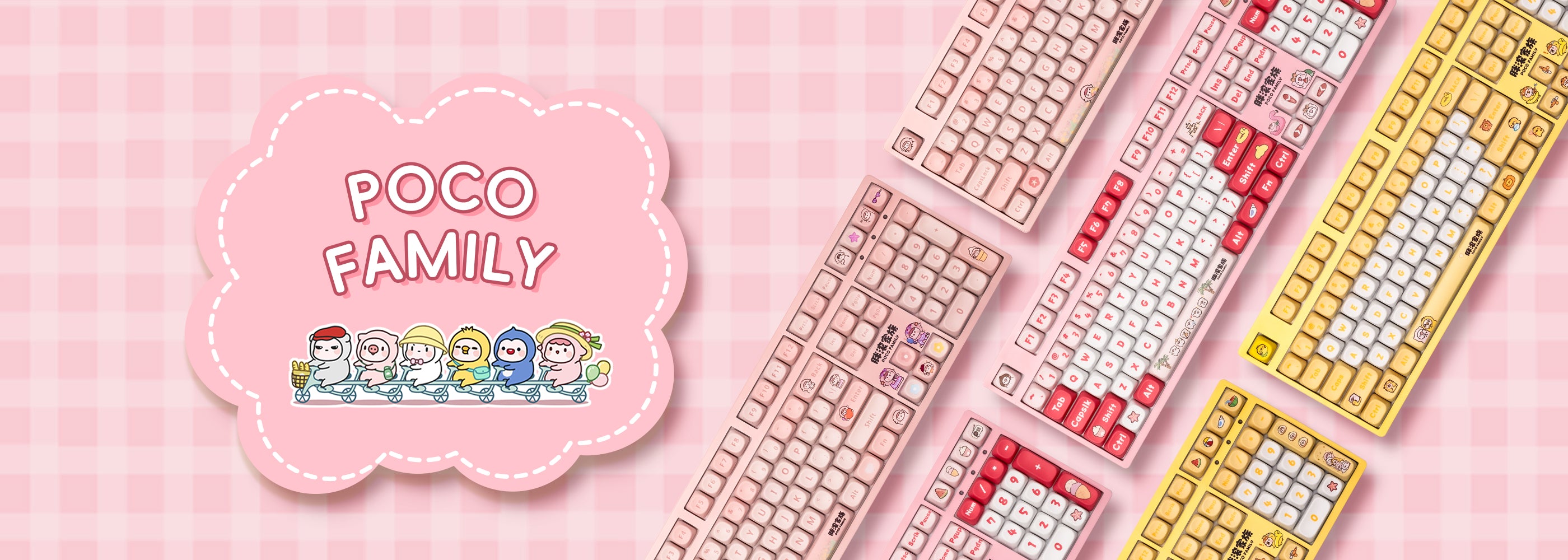 Akko POCO Family 3108V3 Mechanical Keyboards