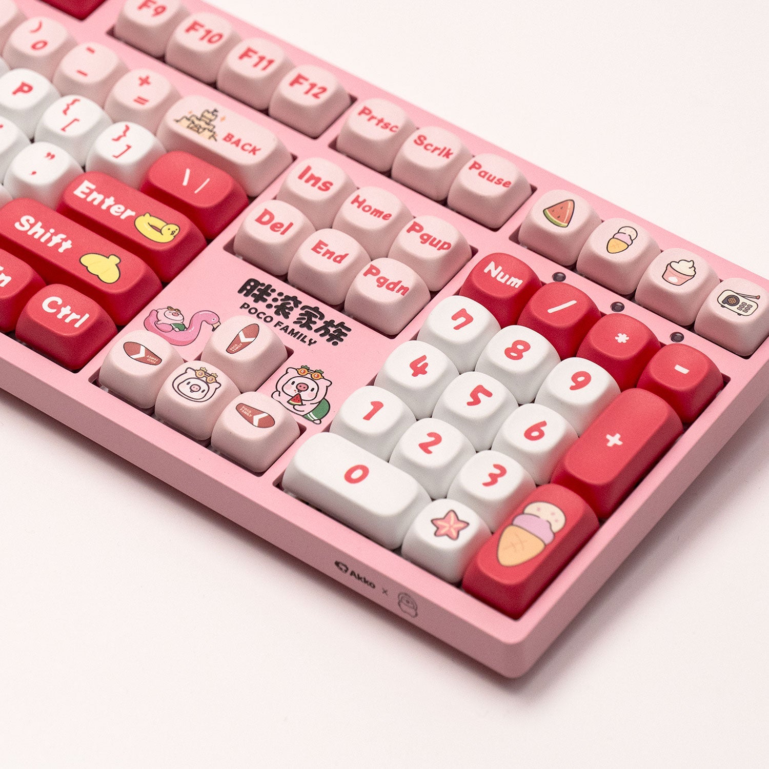 Akko POCO Pig 3108V3 Mechanical Keyboard Right Details