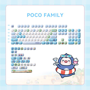 POCO Penguin Tastenkappen Set (136-Tasten)
