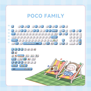 POCO Seal Tastenkappen Set (136-Tasten)