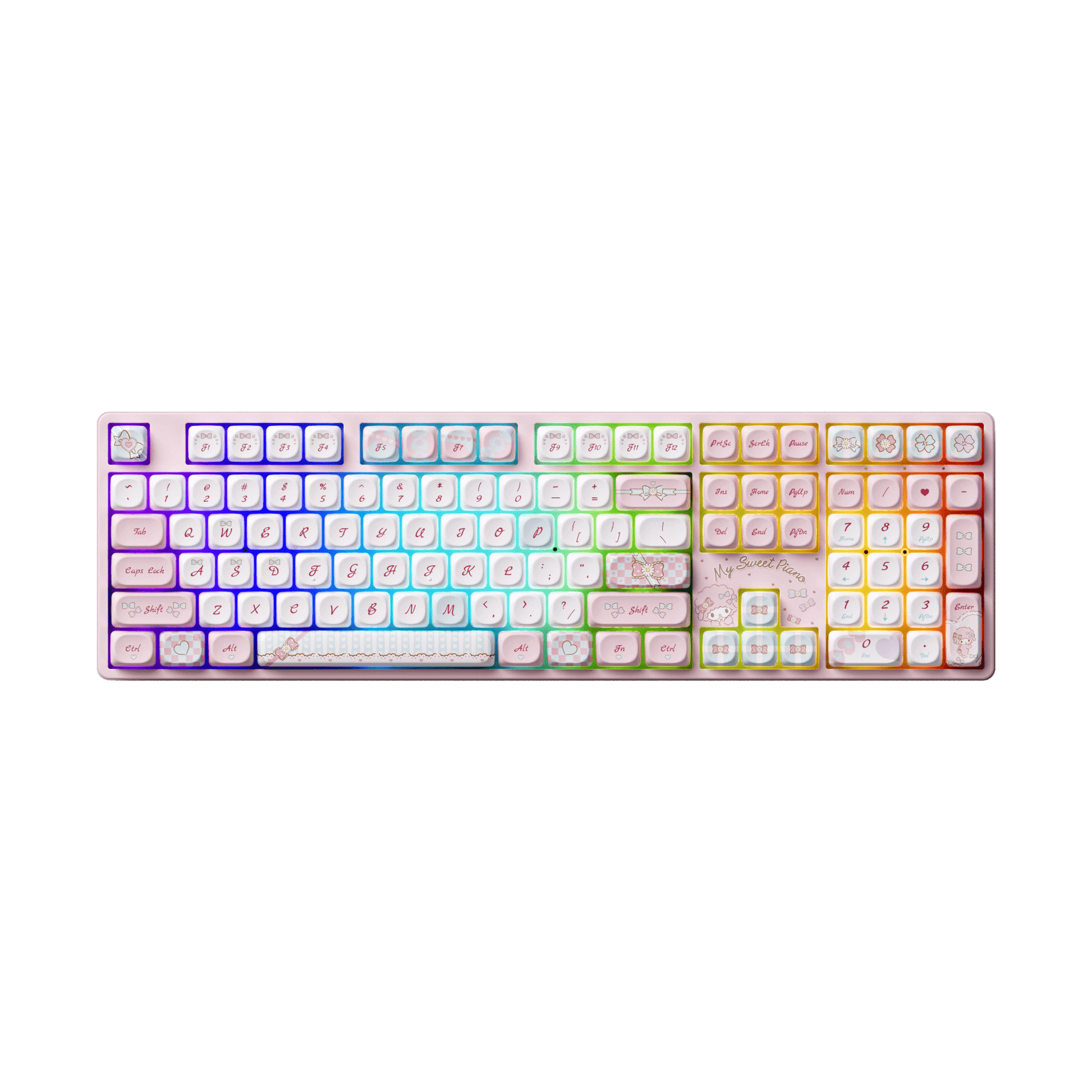 My Sweet Piano 5108B Plus Full-Size Mechanical Keyboard With RGB