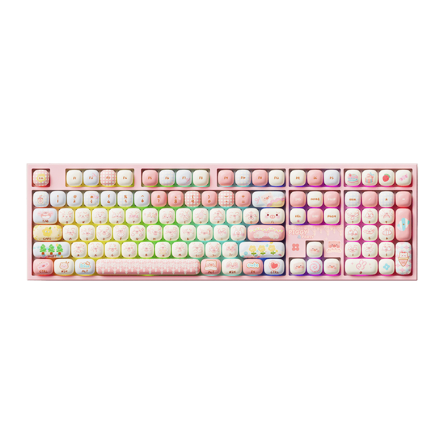 Akko Piggy Party 5108 V5 Mechanical Keyboard RGB