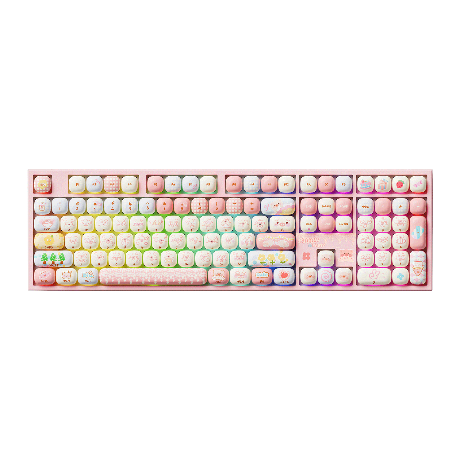 Akko Piggy Party 5108 V5 Mechanical Keyboard RGB