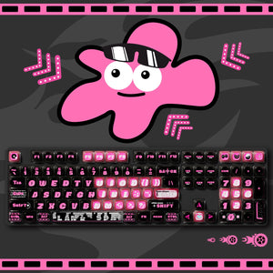 Pink Phantom Tastenkappen Set (139 Tasten)