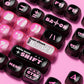 Pink Phantom Keycap Set (139 Keys)