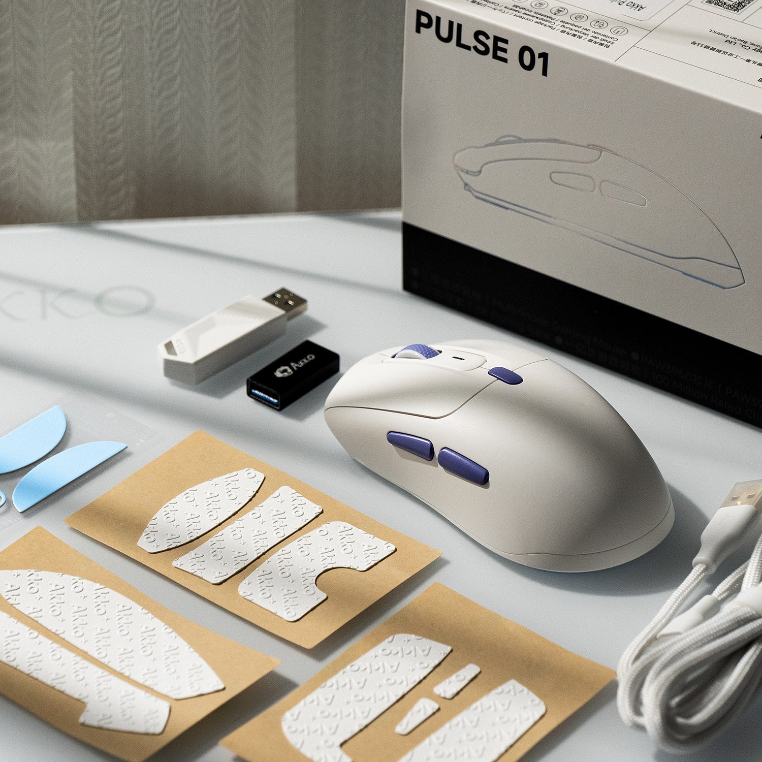 Pulse 01 Gaming Mouse Package Details