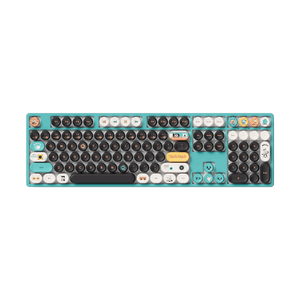 Akko Punk Cat BottleCap Keycaps Set 100 Keyboard