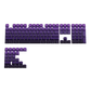 Purple Gradient Keycap Set Front View