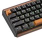 Akko Ray68 HE Magnetic Keyboard Misty Black Tea Left Details